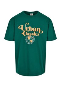 GLOBE LOGO TEE - Tricou cu imprimeu - green