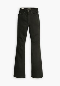 726™ HIGH RISE FLARE JEANS - Flared jeans - night is black
