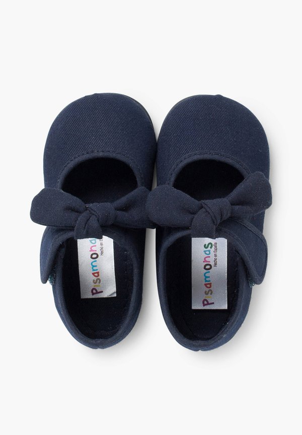 CON TIRA ADHERENTE – Lauflernschuh – azul marino