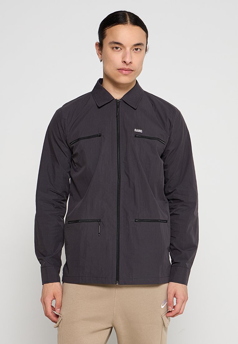 Rains Jas zwart Rains Jas zwart