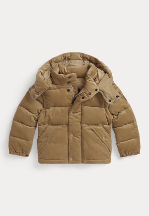 Polo Ralph Lauren CONVERTIBLE CORDUROY DOWN JACKET - Pūkinė striukė - vintage khaki