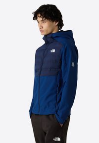 The North Face M MOUNTAIN ATHLETICS CARI HOODED JACKET - Winterjas - estate blue summit navy