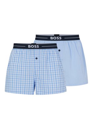 BOSS 2 PACK - Boxer  - open blue