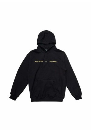 Felpa con cappuccio - black