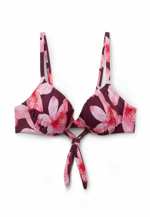 Tezenis, HIBISCOOL PUSH-UP - Top de bikini - pink