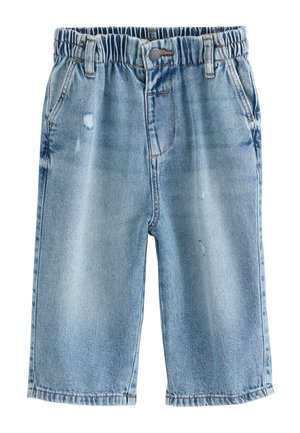 Next, SHORTS - Jeans baggy - light blue distressed denim