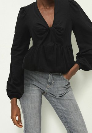 Maglietta a manica lunga - black