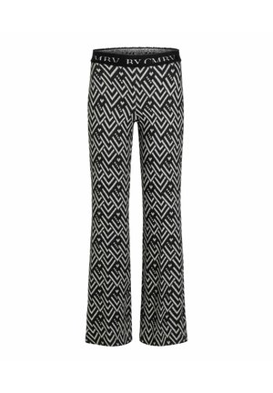 Cambio FLOWER - Stoffhose - anthrazit
