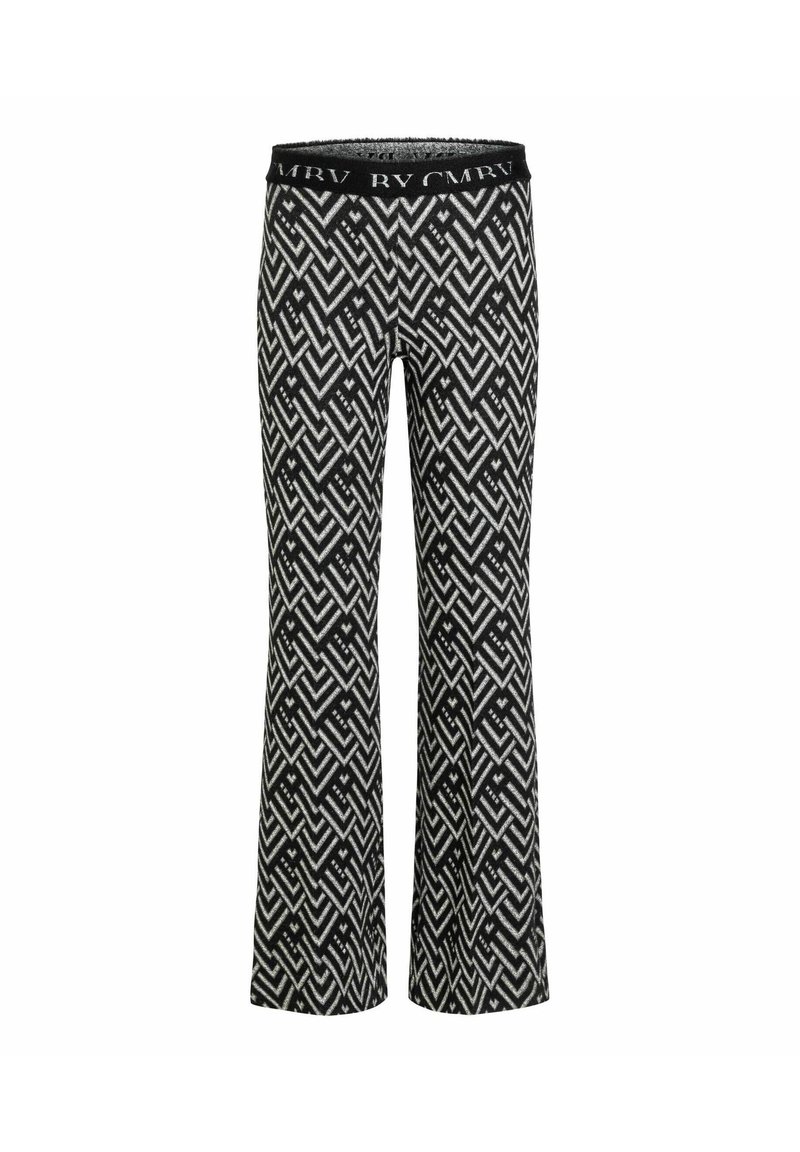Cambio FLOWER - Stoffhose - anthrazit