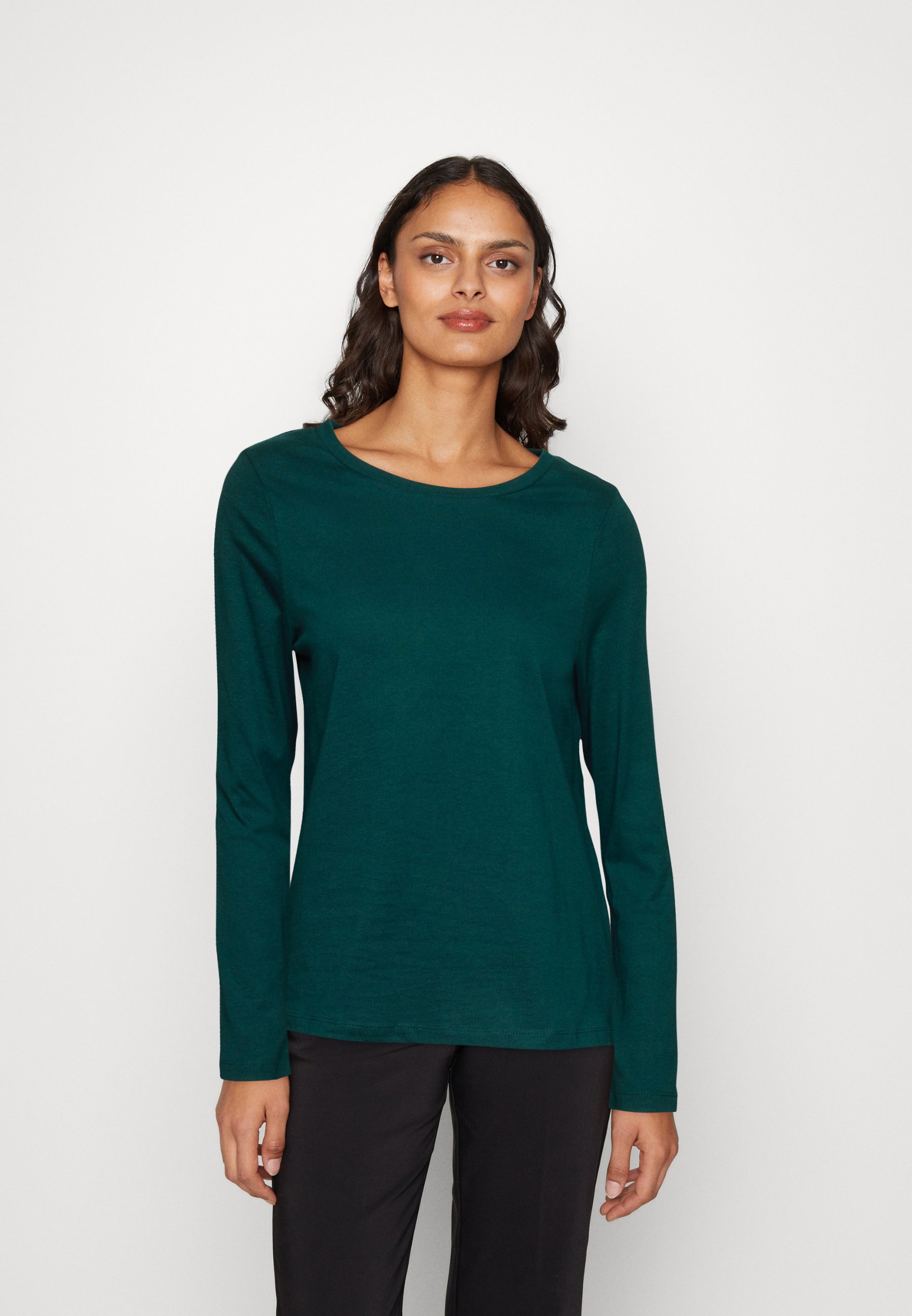 TOM TAILOR Top Donna Senza Maniche Con Scollo Henley E Motivo Astratto - Tessuto Jersey Sostenibile Con Modal, Vestibilità Normale, Leggero E Morbido, Per Primavera/Estate.