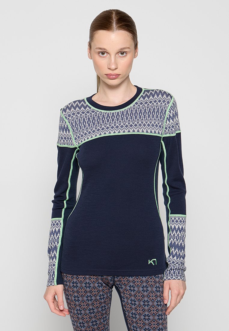 Kari Traa Hemd donkerblauw Kari Traa Hemd donkerblauw