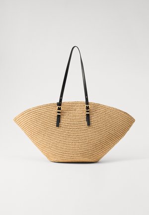 ISA FAN TOTE - Kabelka - beige