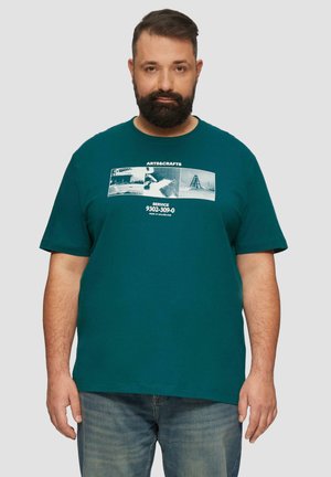 s.Oliver T-shirt imprimé - petrol