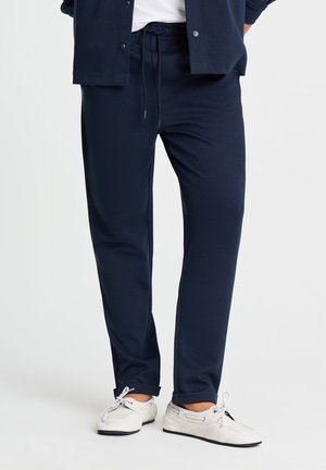 Terranova, PANTALONE GINNICO LUNGO TINTA UNITA - Pantaloni sportivi - blu navy