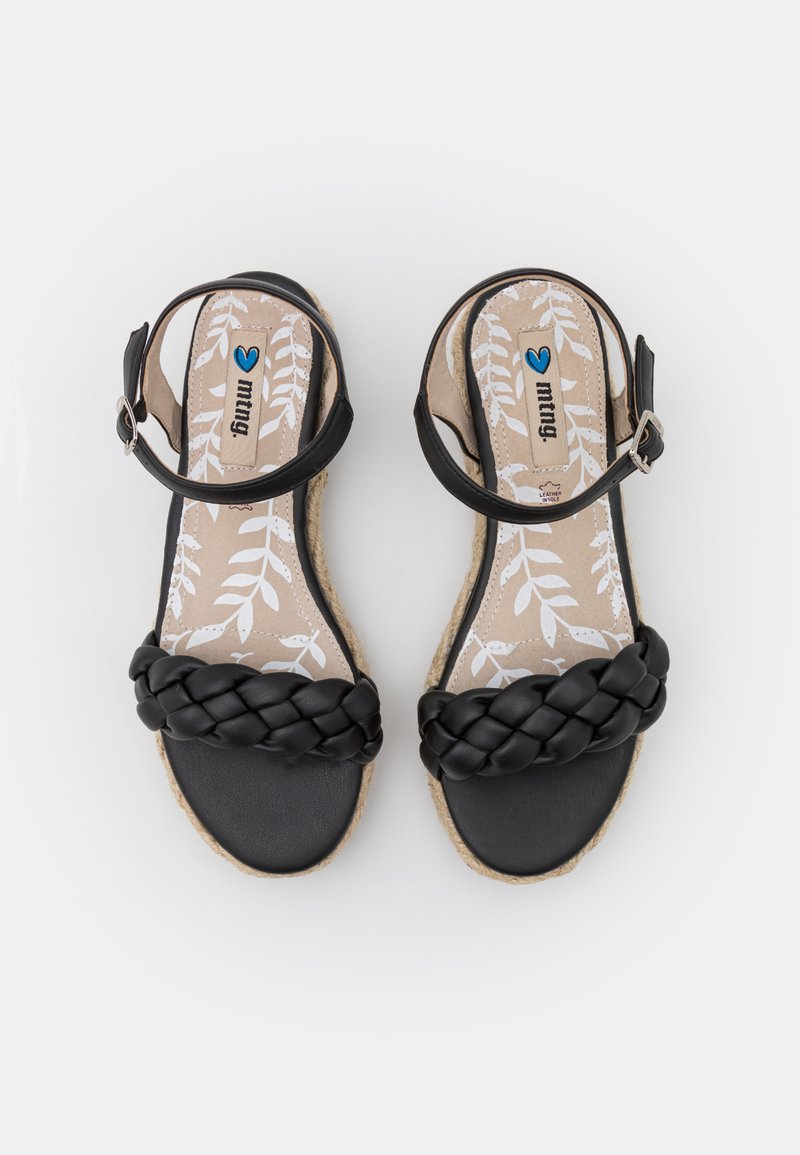Damen Halbschuhe | mtng AMELIE Plateausandalette black/schwarz - OQ09170 Damen Halbschuhe | mtng AMELIE Plateausandalette black/schwarz - OQ09170