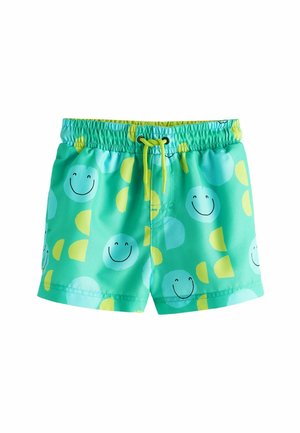 REGULAR FIT - Swimming shorts - green yellow