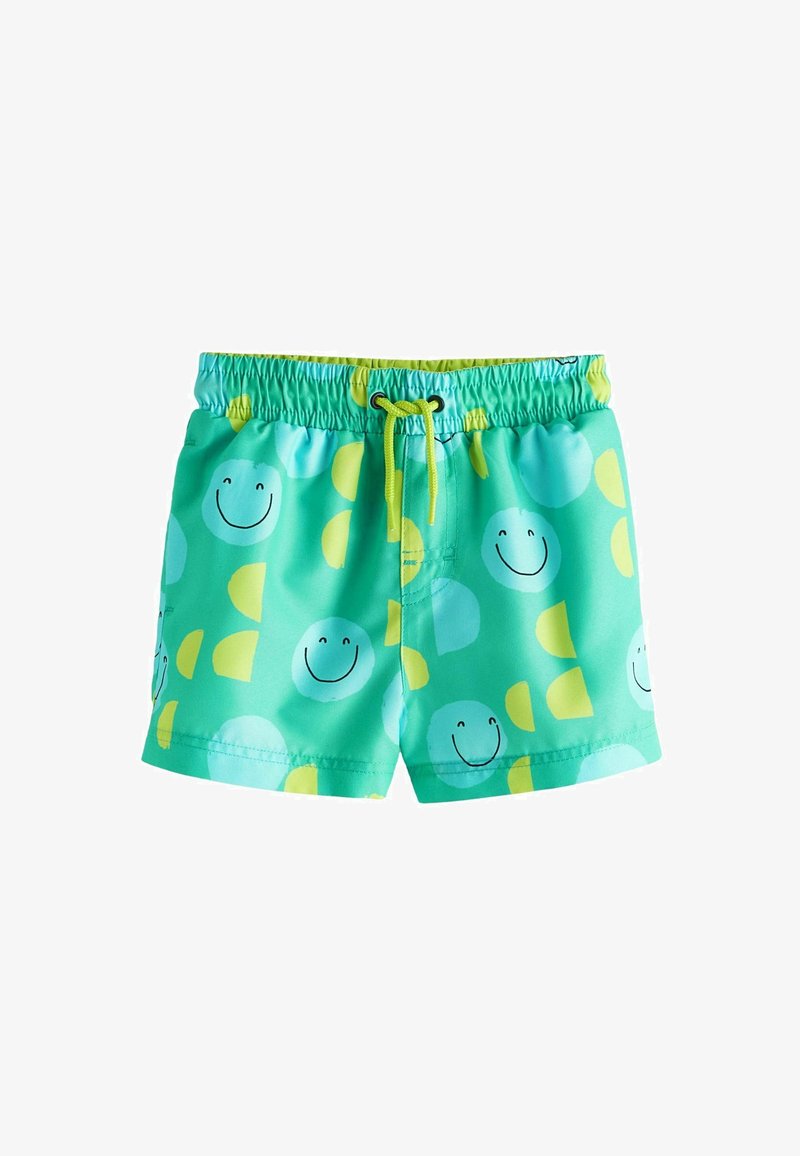 Next PRINTED REGULAR FIT - Badeshorts - green yellow