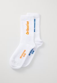 On Vacation - UNISEX 2 PACK - Chaussettes - white Image miniature 1