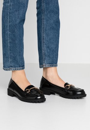 Loaferit/pistokkaat - black