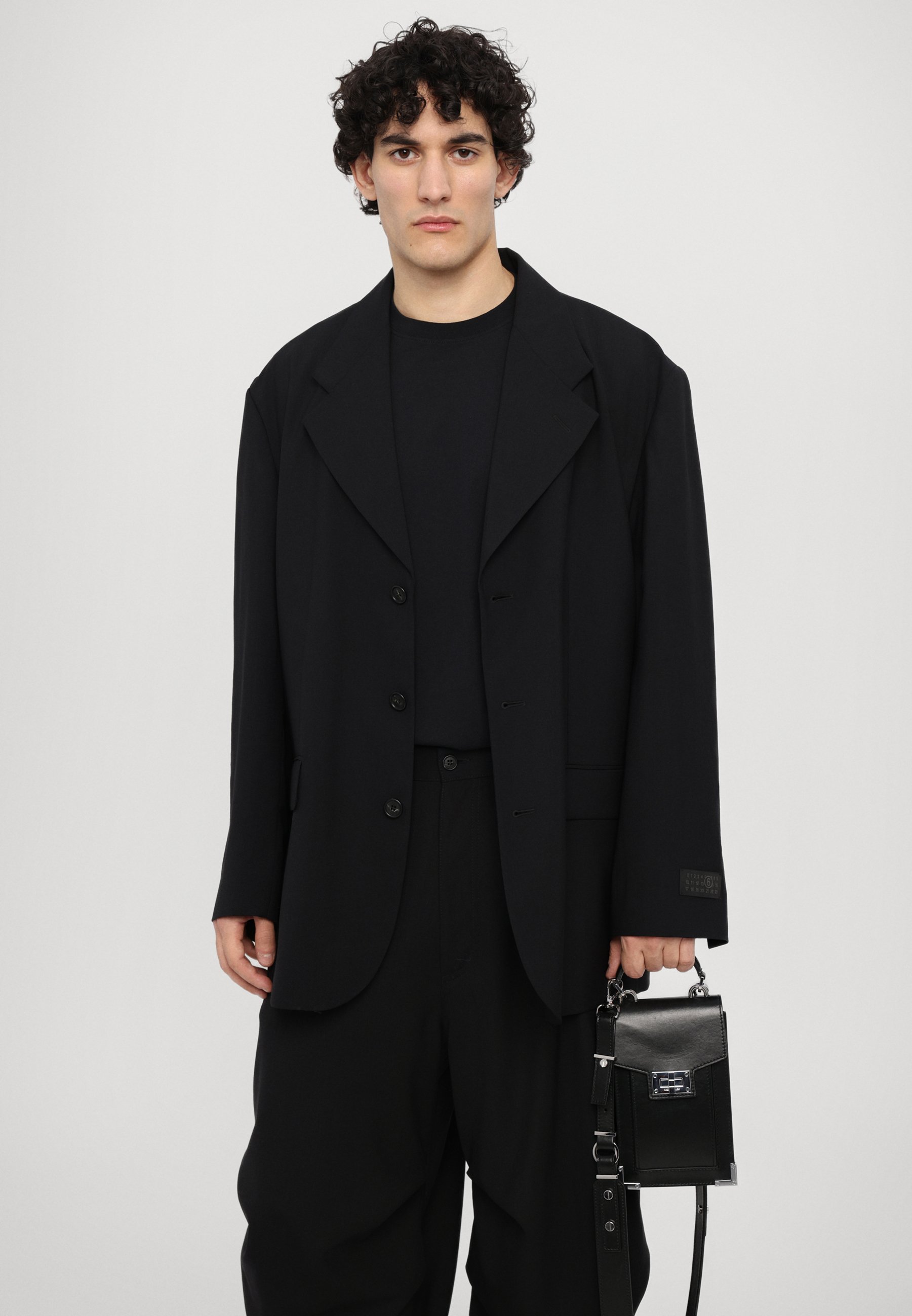 MM6 Maison Margiela JACKET - Blazer jacket - black - Zalando.co.uk