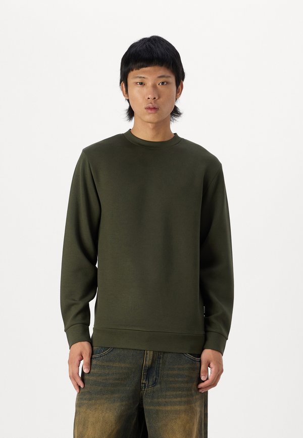 SLHEMANUEL SOFT CREW NECK SWEAT - Sweatshirt - forest night