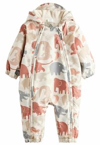 Next - PACKABLE ALL-IN-ONE - REGULAR FIT - Žieminis kombinezonas - neutral grey safari print Miniatiūros vaizdas 1