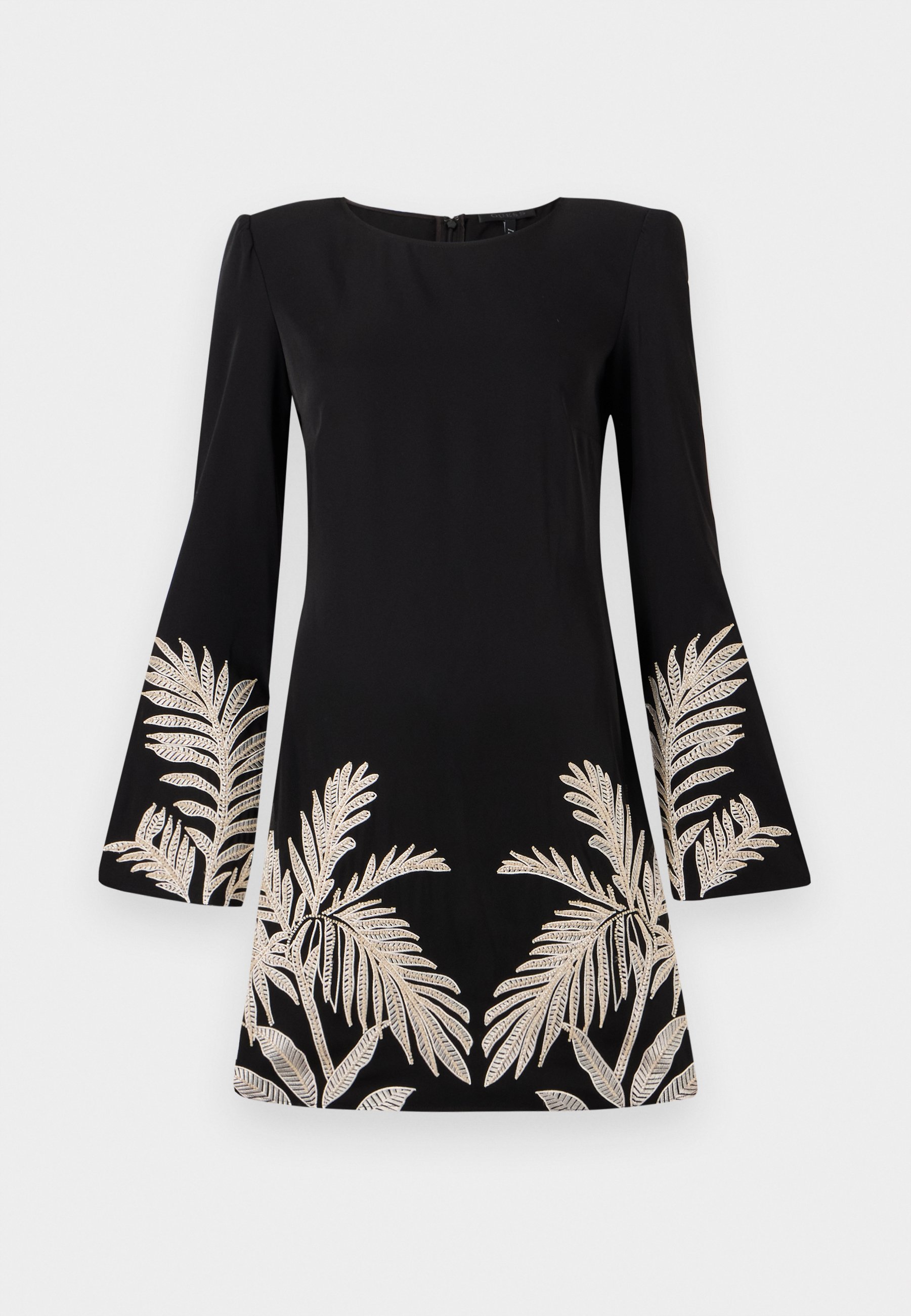 LS Angele Placed Mini Dress ワンピース