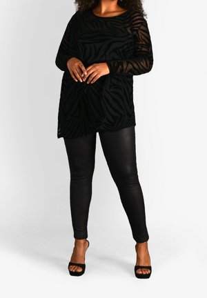 Bluse - black