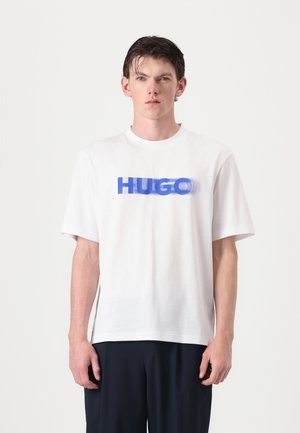 NALAX - Print T-shirt - open white