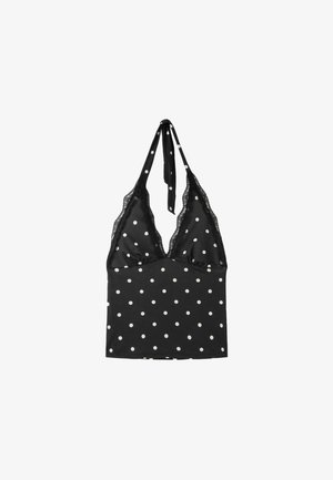 Stradivarius, Top - mottled blue