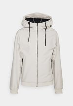 Chaqueta Softshell Jack & Jones Jjebasic Para Hombre - Capucha Con Cordón, Puños Acanalados