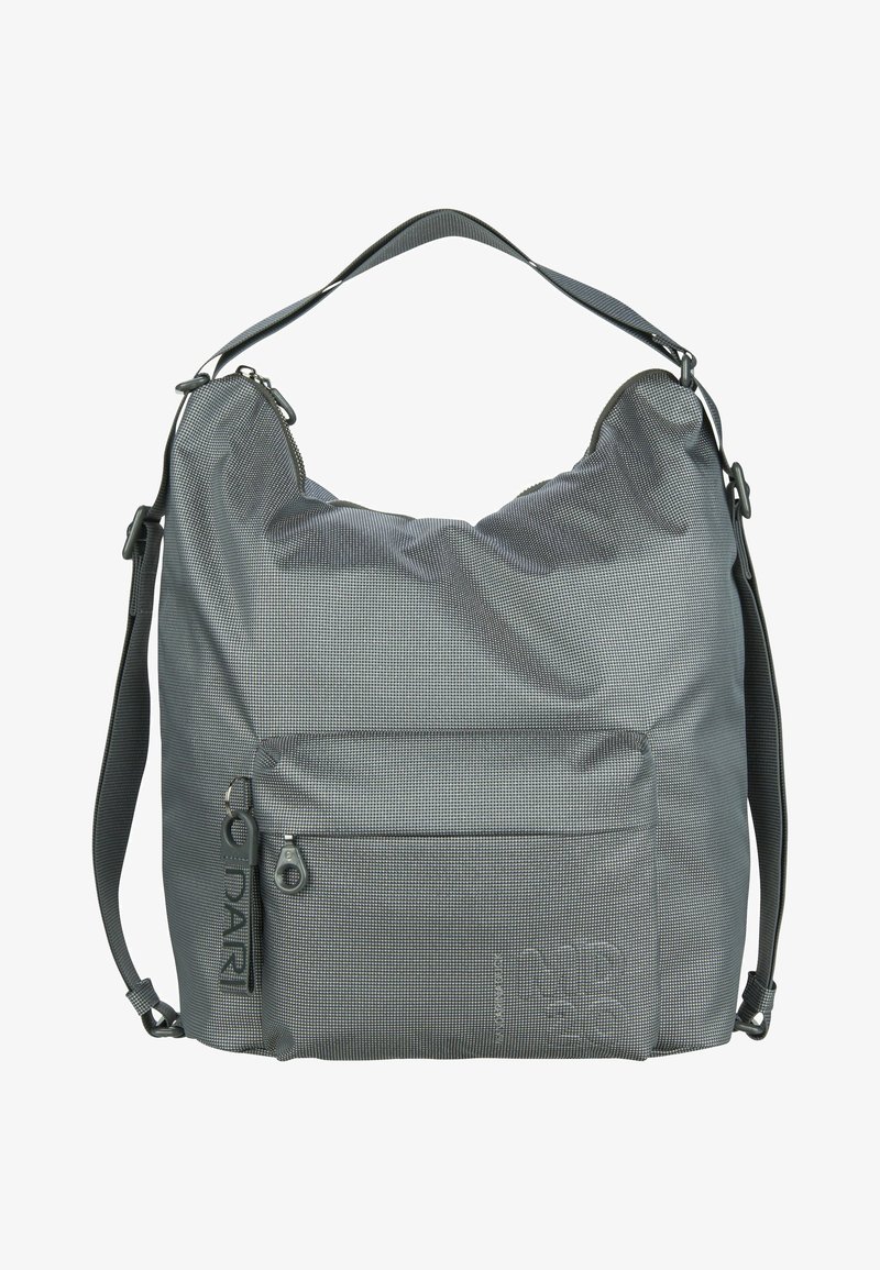 Mandarina Duck Md20 Lux Hobo Backpack Qnt09 Zaino Gun Metal Grigio Zalando It