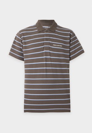 Hollister Co., STRIPE - поло - brown