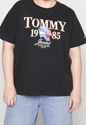 Print T-shirt - black