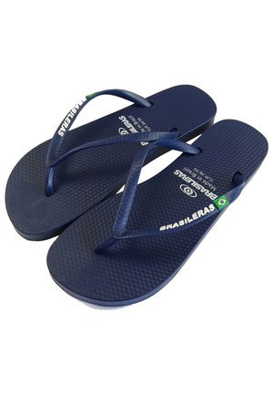Brasileras Sandalias de dedo - blue navy