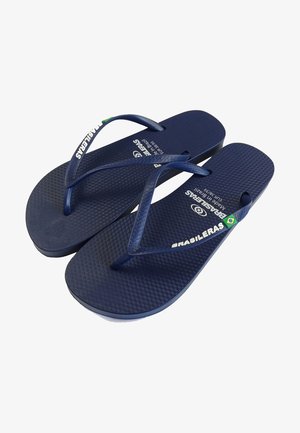 Brasileras Sandalias de dedo - blue navy