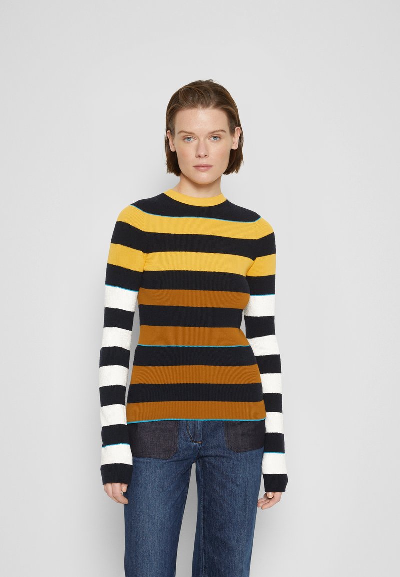 Damen Bekleidung | Victoria Beckham Strickpullover multicolour/mehrfarbig - CQ55906 Damen Bekleidung | Victoria Beckham Strickpullover multicolour/mehrfarbig - CQ55906