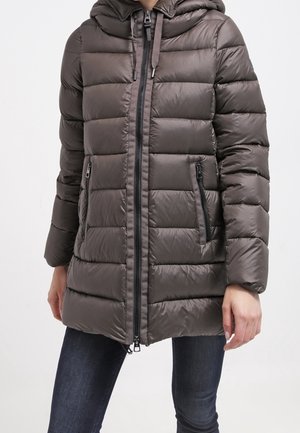 Abrigo de plumas - anthracite