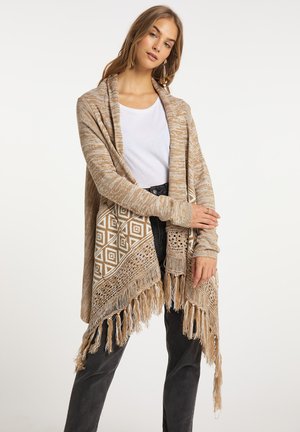 IZIA MAHISHA - Cardigan - wollweiss