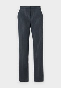 Low Rise Tailored Slim Boot Pant - Trousers - black denim