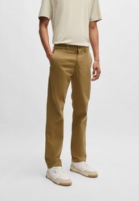 BOSS REGULAR - Pantaloni - beige one