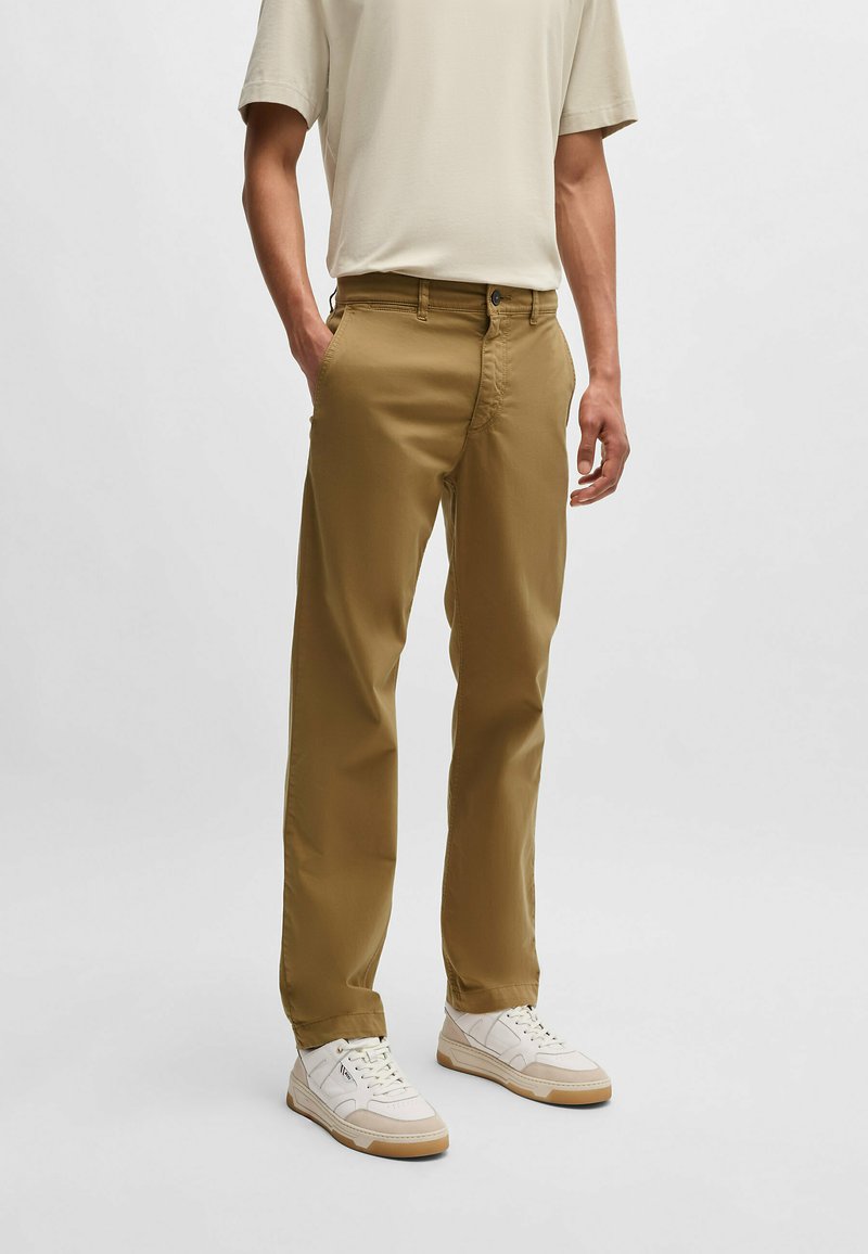 BOSS REGULAR - Pantaloni - beige one