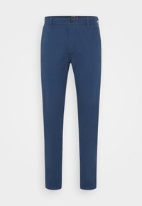 Não selecionado, ocean blue
