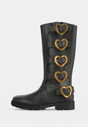 Love Moschino, Каубойски/мотоциклетистки ботуши - black