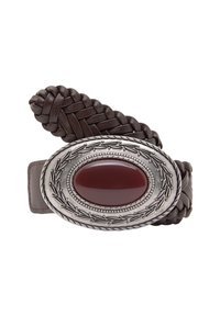 Curea împletită - brown
