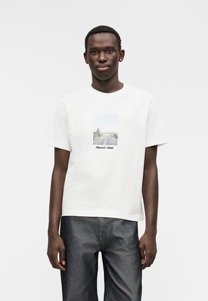 JORNORREBRO PHOTO TEE CREW NECK  - T-shirt con stampa - bright white