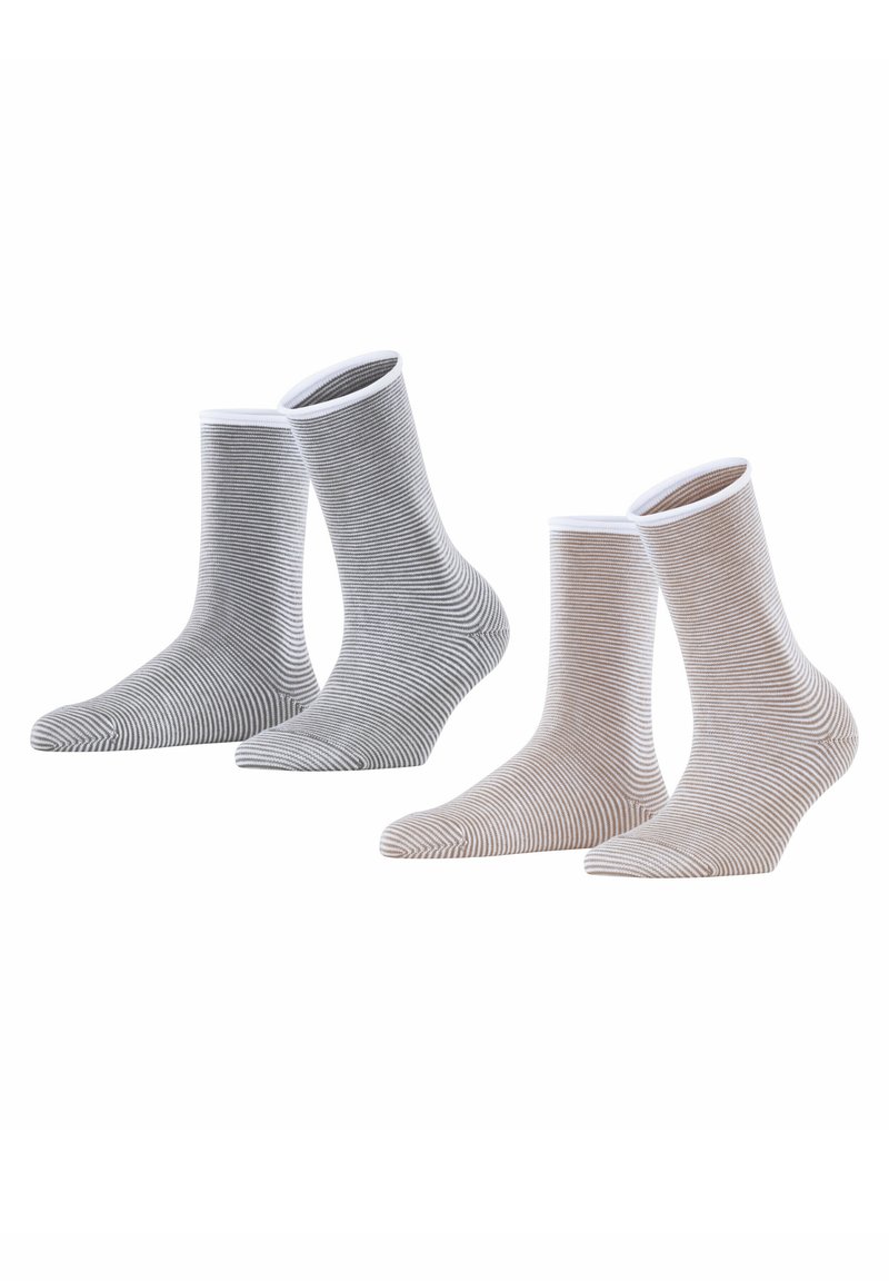 Esprit ALLOVER STRIPE 2-PACK - Socken - multicolor