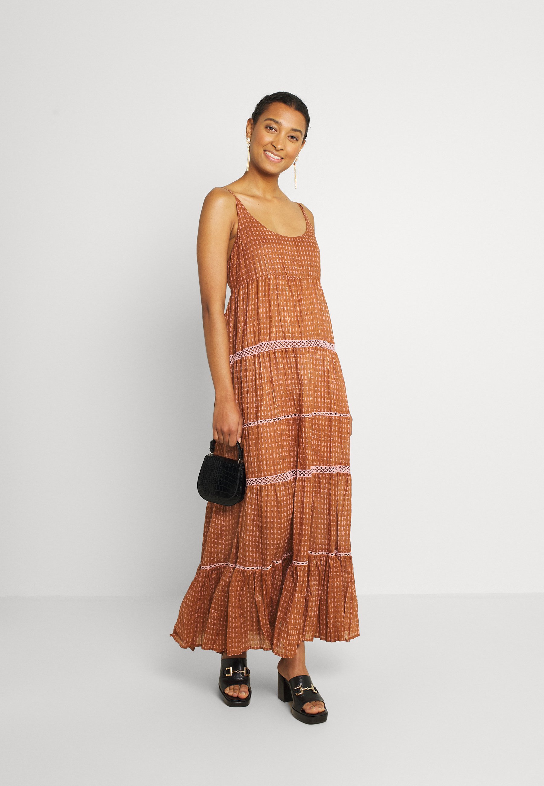 Free People MIDNIGHT DANCE PRINT - Maxi 