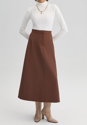 A-lijn rok - brown