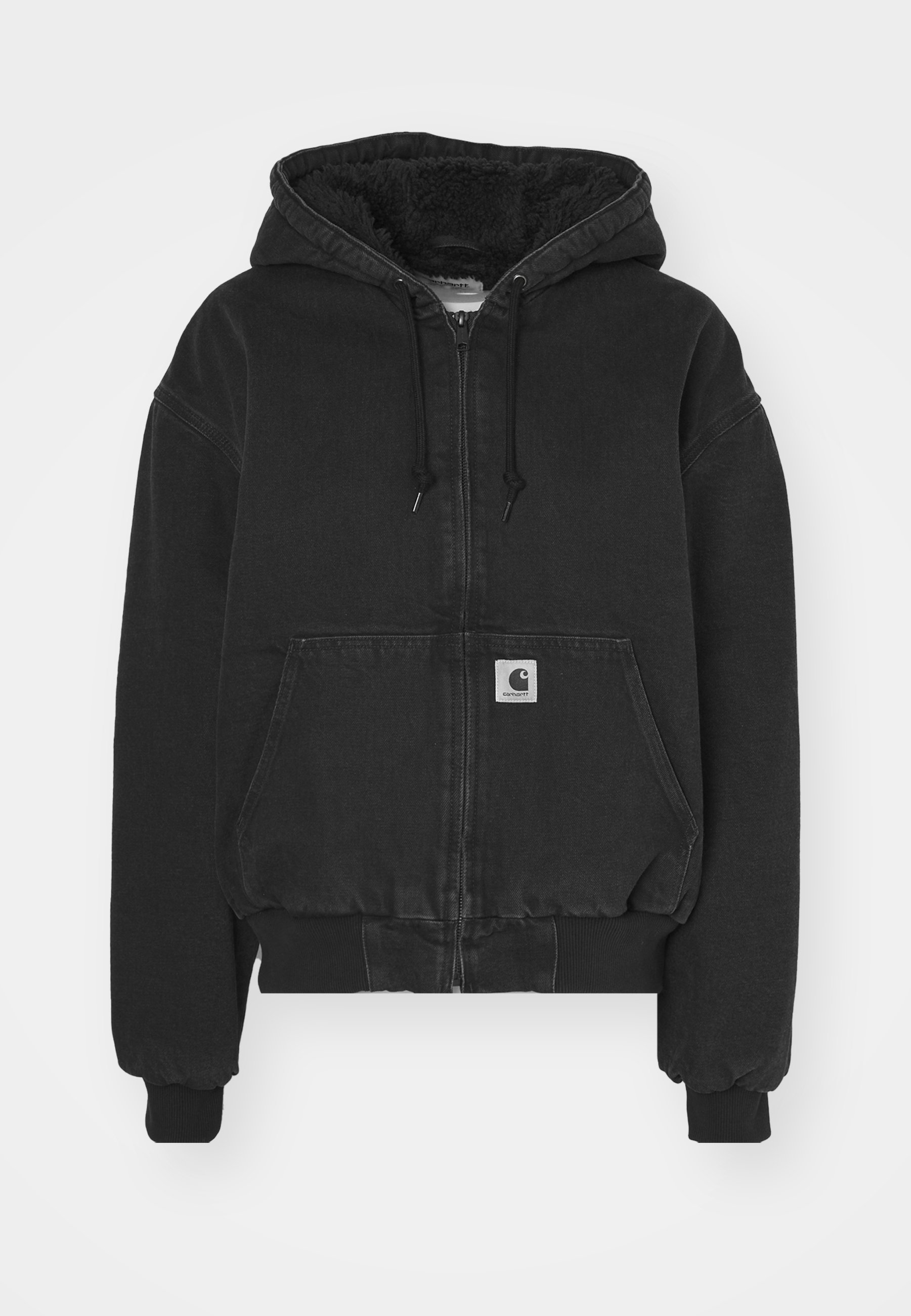 Carhartt WIP ACTIVE JACKET - Bomber Jacket - black stone washed